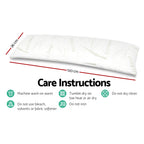 Giselle Bedding Body Support Pillow Bamboo Cover