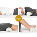 Giselle Bedding Memory Foam Neck Roll Pillow Bamboo Cover