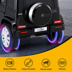 Kids Ride On Car Licensed Mercedes-Benz G500 Electric Toys Horn Remote 12V Black