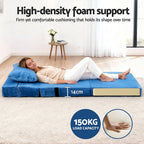 Artiss Convertible Folding Sofa Bed Armless Lounger Foam Floor Sofas Futons Couches