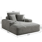 Artiss Sofa Bed Lounge Chair Recliner Couch Reading Chairs Sleeper Cloud Sofas