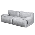 Artiss 2 Seater Sofa Modular Sectional Sofas Couch Bed No Assembly Living Room Grey