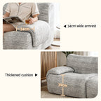 Artiss 2 Seater Sofa Modular Sectional Sofas Couch Bed No Assembly Living Room Grey