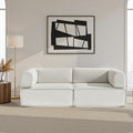 Artiss Convertible Folding Sofa Bed Pull Out Mattress Sleeper Couch Corduroy Beige