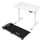 Artiss 100cm Standing Desk Treadmill Motorised Home Office White