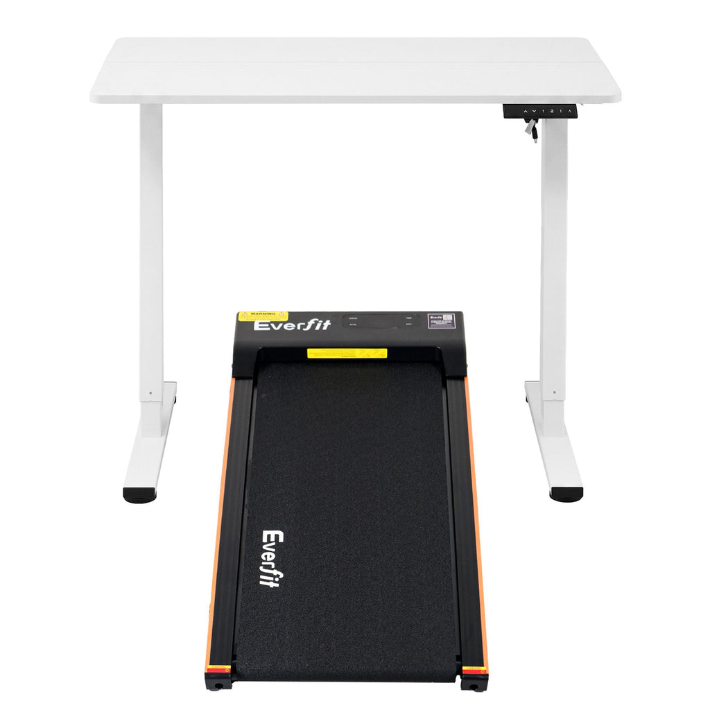 Artiss 100cm Standing Desk Treadmill Motorised Home Office White