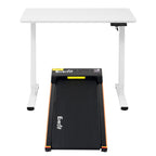 Artiss 100cm Standing Desk Treadmill Motorised Home Office White