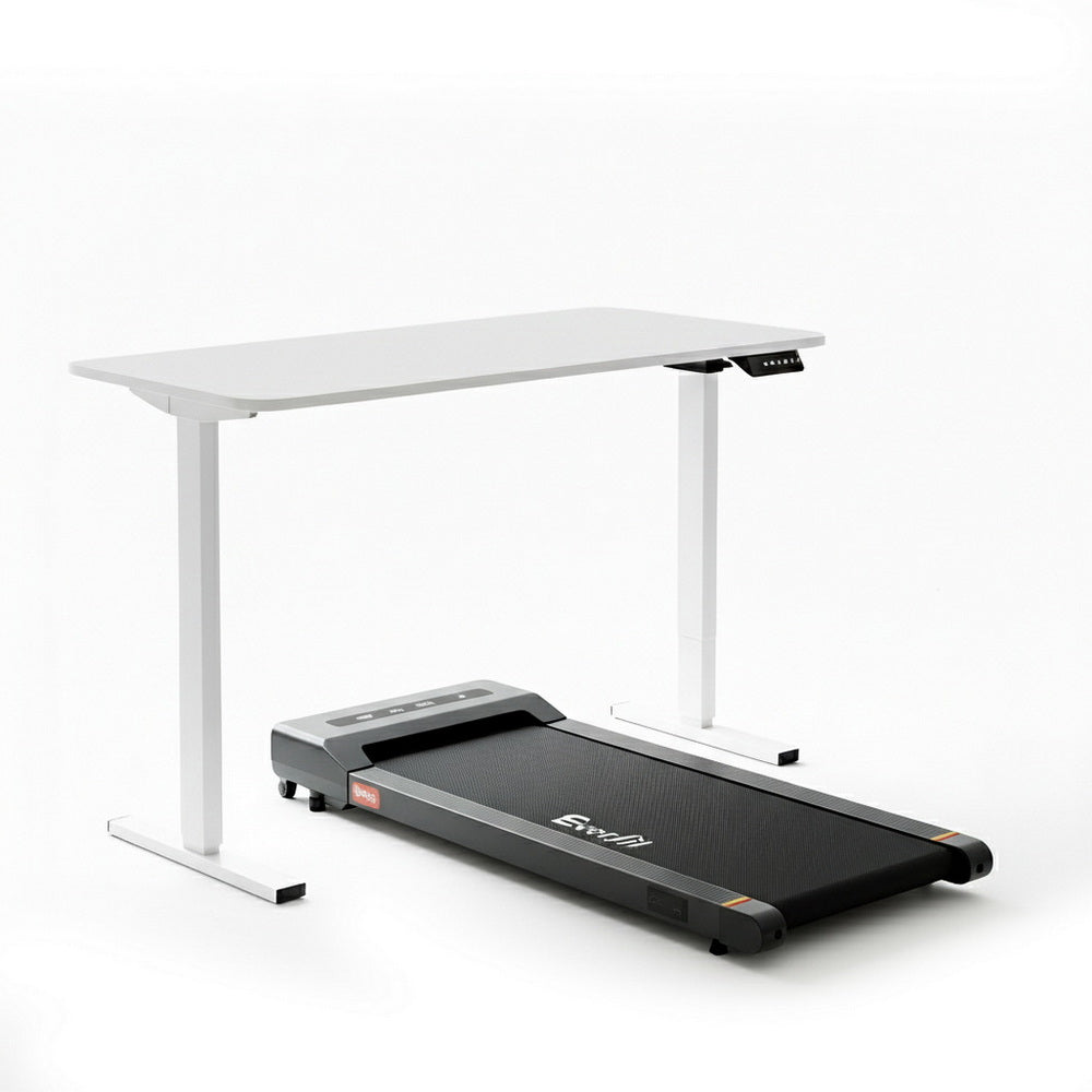 Artiss Electric Treadmill with 140cm Automatic Standing Desk Walking Pad 400mm