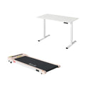 Artiss Treadmill with 120cm Automatic Standing Desk Electric Walking Pad