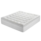 Giselle Bedding King Mattress Topper 5cm Coral Fleece