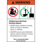 Artiss Mobile TV Floor Stand for 32-65" Mount Bracket Universal Adjustable Height with Wheels