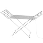Devanti Foldable Electric Heated Towel Rail Rack with 24H Timer