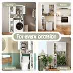 Artiss Bathroom Storage Cabinet Over The Toilet Organiser Laundry Shelf Holder