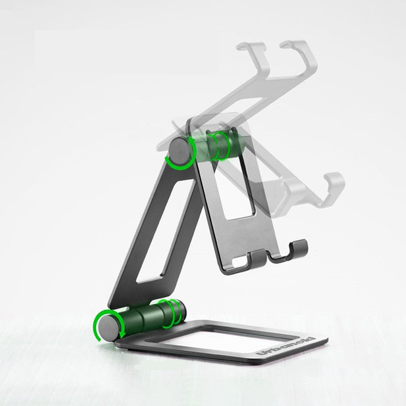 Urbanoki Portable Phone Tablet Stand Dual Folding Desk Travel Cradle Dock