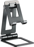 Urbanoki Portable Phone Tablet Stand Dual Folding Desk Travel Cradle Dock
