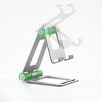 Urbanoki Portable Phone Tablet Stand Dual Folding Desk Travel Cradle Dock