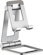 Urbanoki Portable Phone Tablet Stand Dual Folding Desk Travel Cradle Dock