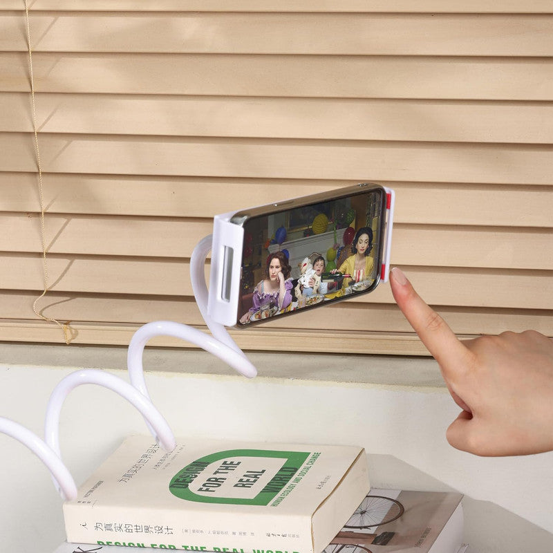 Urbanoki Gooseneck Phone Holder Flexible Clamp Mount for Bed Desk