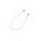 Magnetic weaved rope tieback Off White