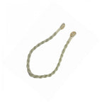 Magnetic weaved rope tieback Linen