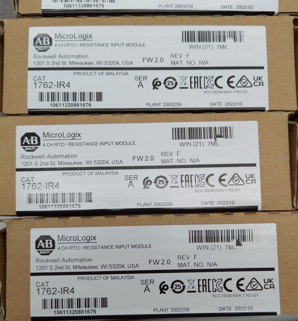 1PCS New Allen-Bradley 1762-IR4 MicroLogix 1200 RTD Input Module Fast Shipping
