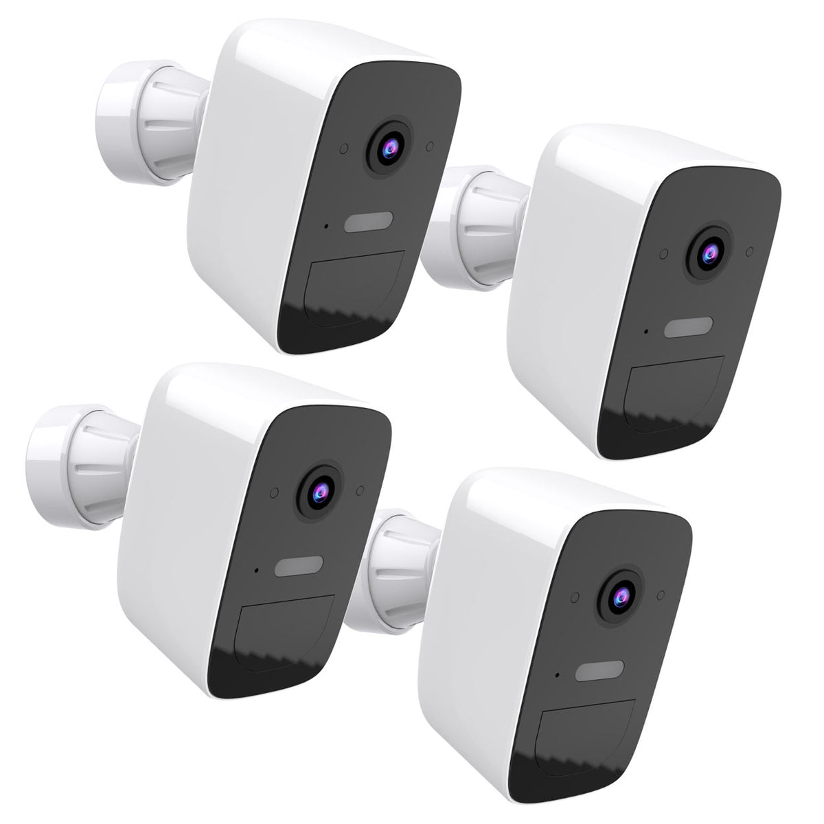 Connect SmartHome Wireless 2K Outdoor Camera 4 Pack
