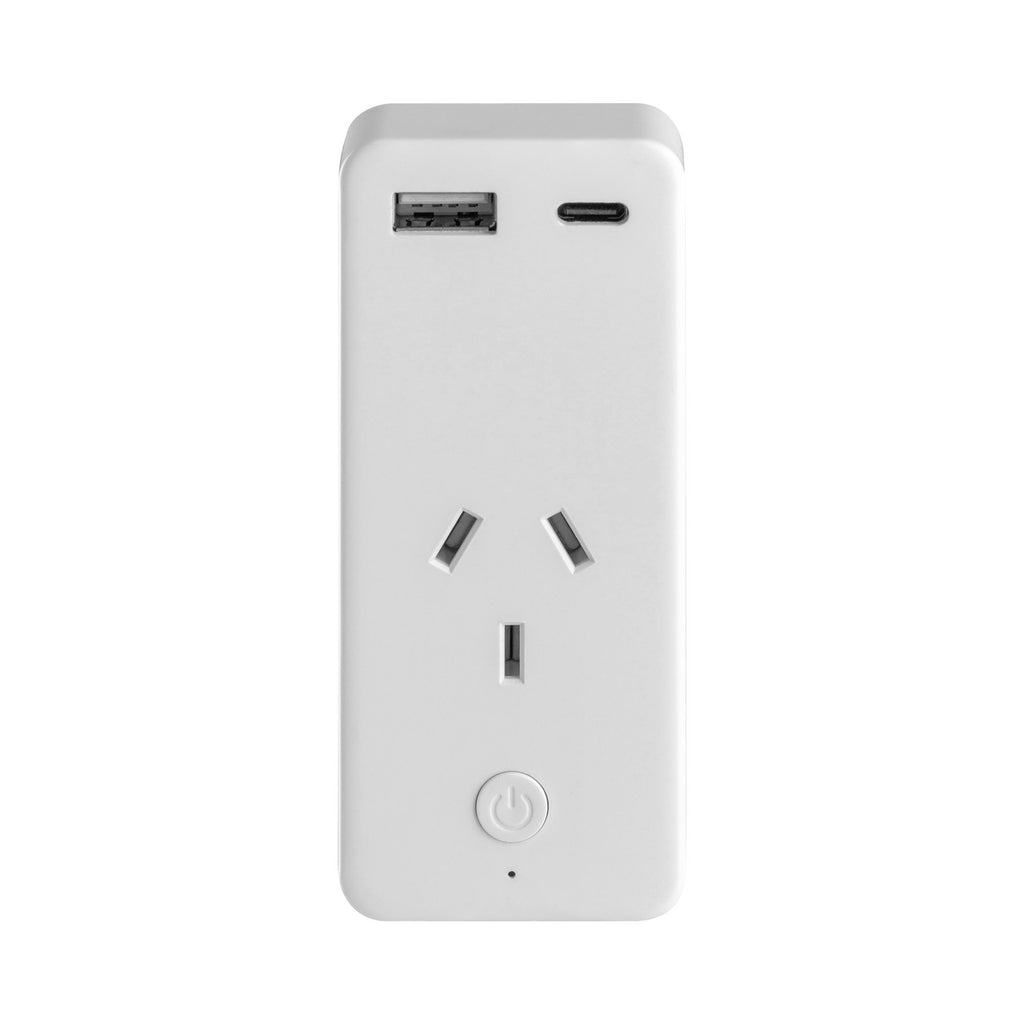 Laser Smart Wi-Fi Plug with Dual USB and Power Monitoring