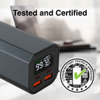 Laser 100W PD 20000mAh Laptop Power Bank Black