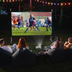 Laser 1080P Outdoor Cinema Bundle 144 Inch