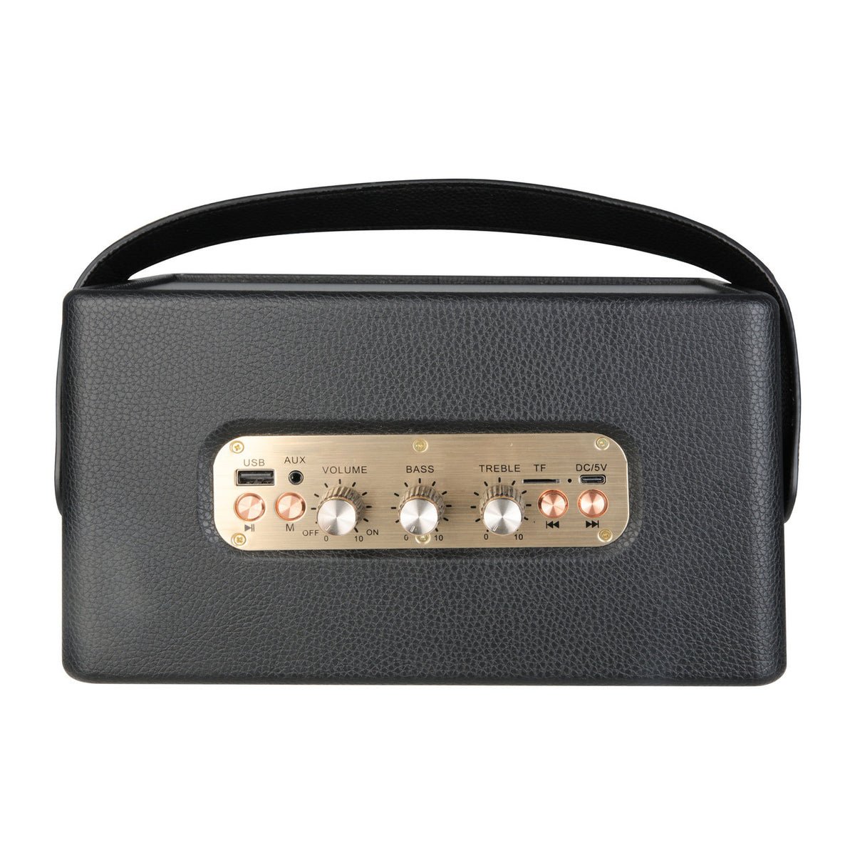 SoundTec Retro Bluetooth Boombox Black