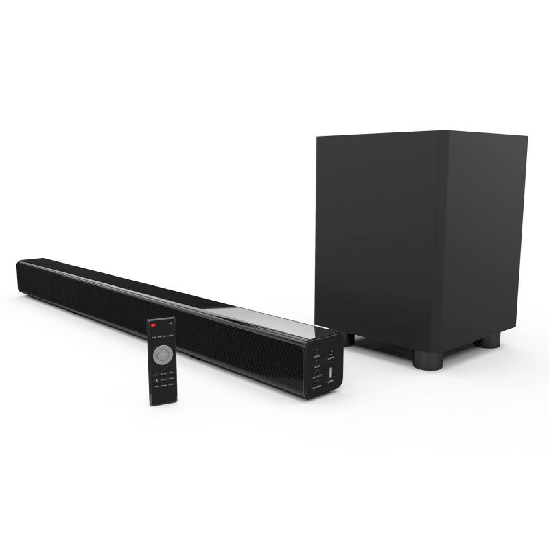 Laser Optical Soundbar with Wireless Sub-woofer