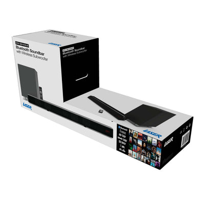 Laser Optical Soundbar with Wireless Sub-woofer