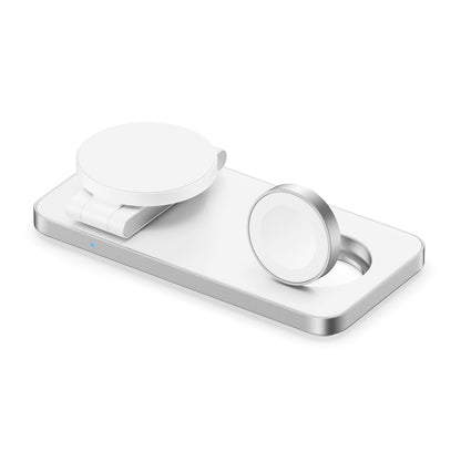 Laser ChargeCore 3-in-1 MagSafe Charger White