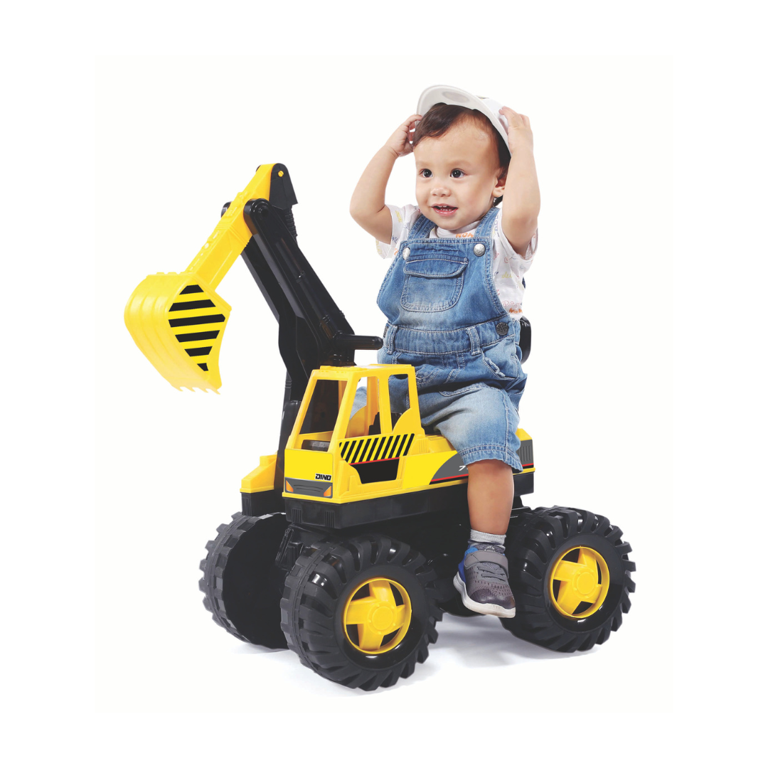 Volta Kick A Long Construction Digger Push Scooter 3+ SHP712