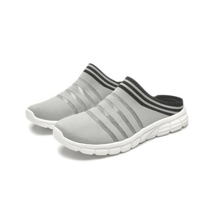 MEN'S BIRD'S NEST HALF-SANDALS  4555 - MEN - Grey / AUS Ladies9/Men7/EU40/25cm