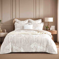 Panache Wood Jacquard European Pillowcase by Renee Taylor