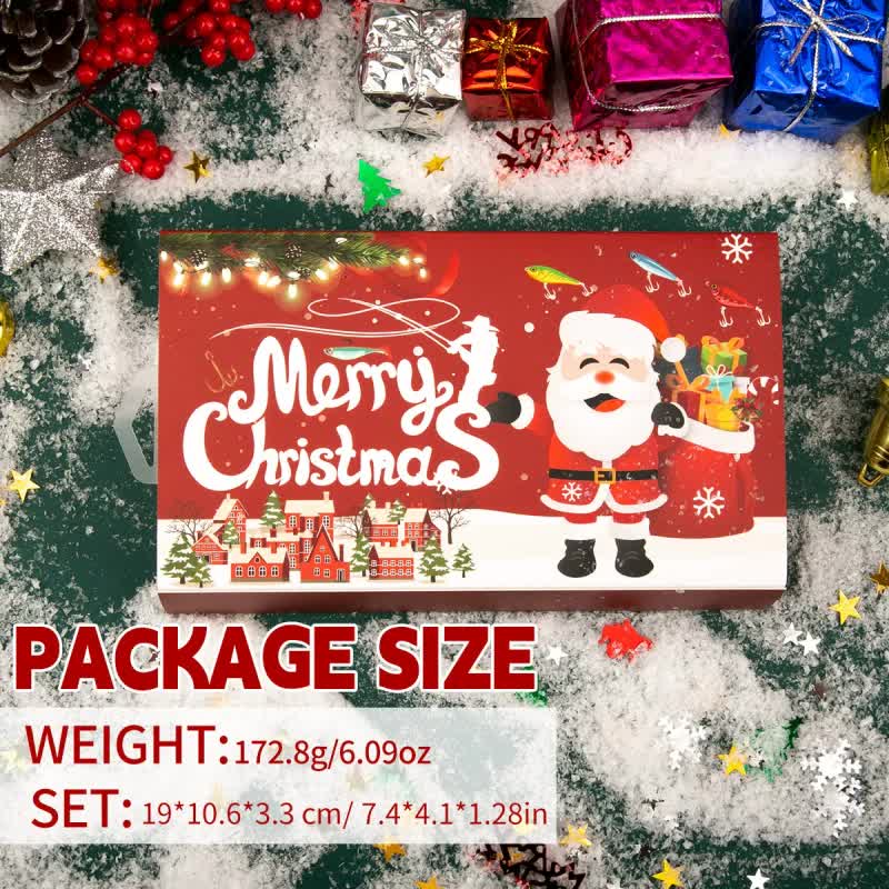 Fishing Lures Tackle Set for Fisher Men, Father, Granpa, Boys - 2025 Christmas Surprise Gift 78pcs