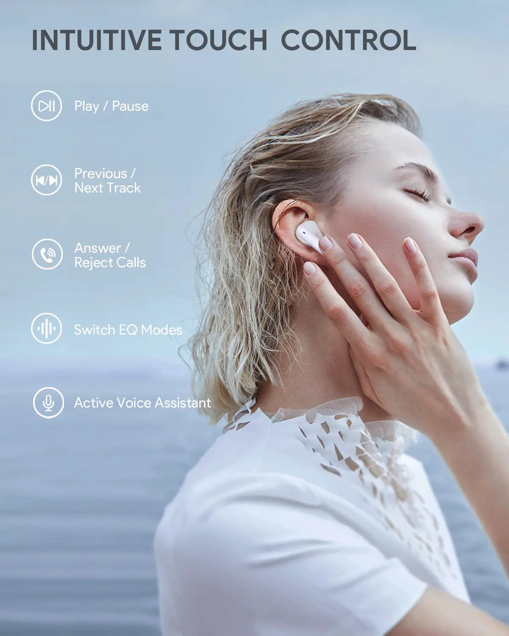 Aukey True Wireless Earbuds MOVE AIR (EP-M2)