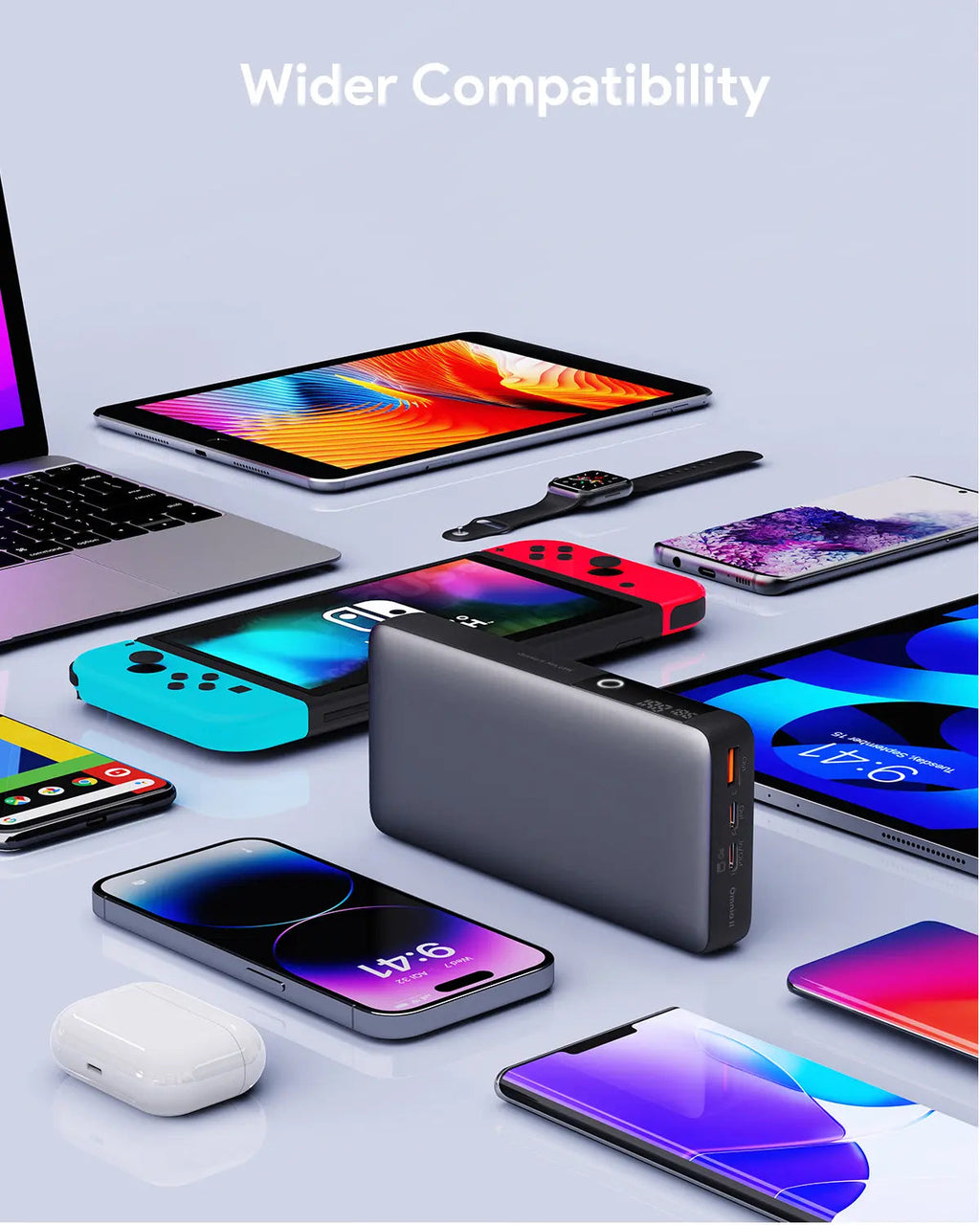 Aukey Sprint X 20K 65W 20000mAh Portable Power Bank with PD3.0 (PB-Y43)