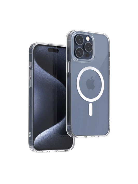 Aukey Clearview Magsafe iPhone 15 Pro Max Phone case - Transparent (TM10D)