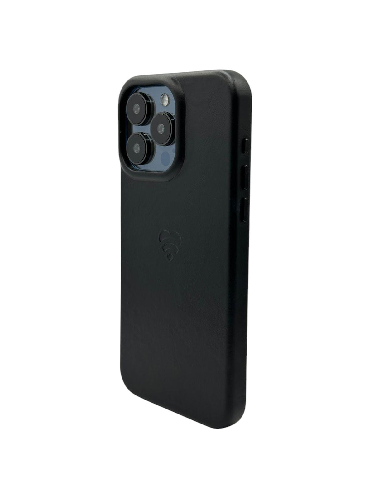Lovefone Genuine Crafted Leather Case iPhone 15 Plus Noir