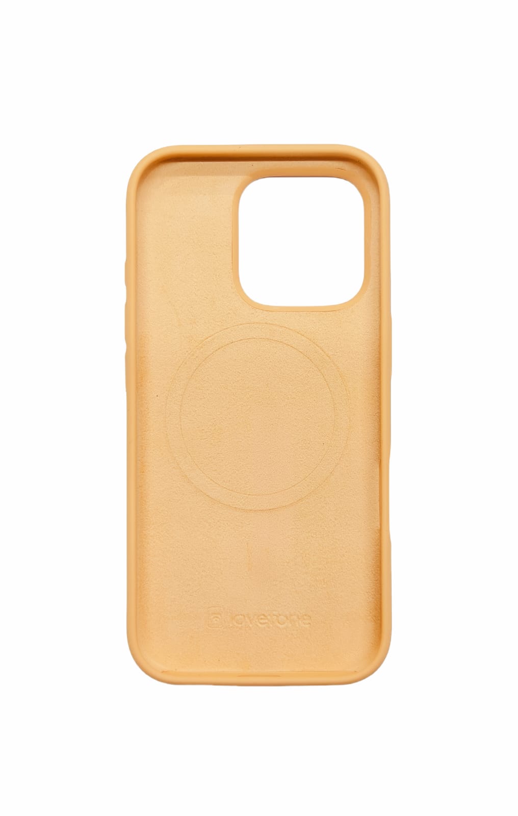 Lovefone Genuine Liquid Silicone Case iPhone 15 Orange