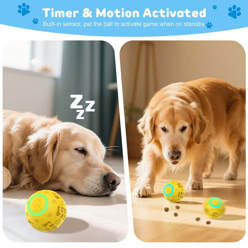 pet products Electric bouncing ball for grinding teeth and teasing pets