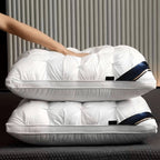 Luxury Pillow Quilted Pillow High-Quality Pillow Comfortable Pillow Bedding - Gray - Size 500g special low pillow