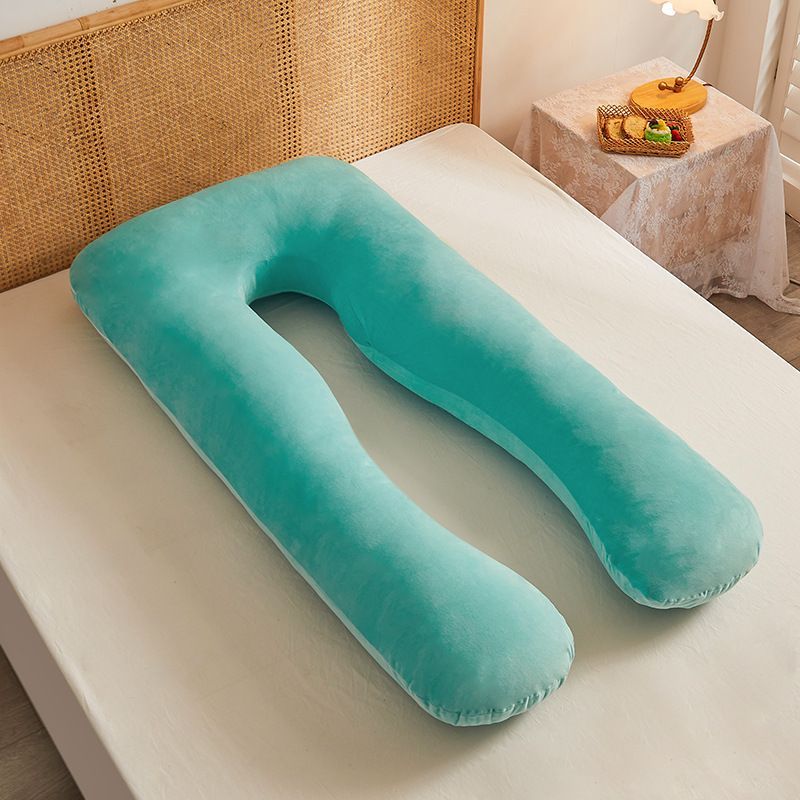 Maternity Pillow U-Shaped Pregnancy Pillow Pregnancy Body Pillow Breastfeeding - Gray - Size 70-130cm