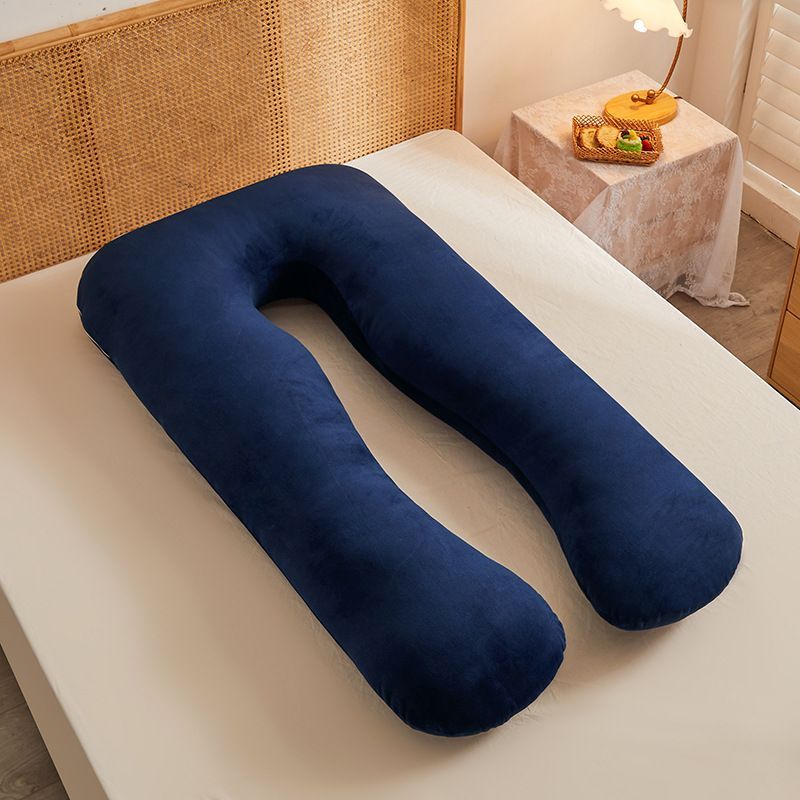 Maternity Pillow U-Shaped Pregnancy Pillow Pregnancy Body Pillow Breastfeeding - Teal - Size 70-130cm