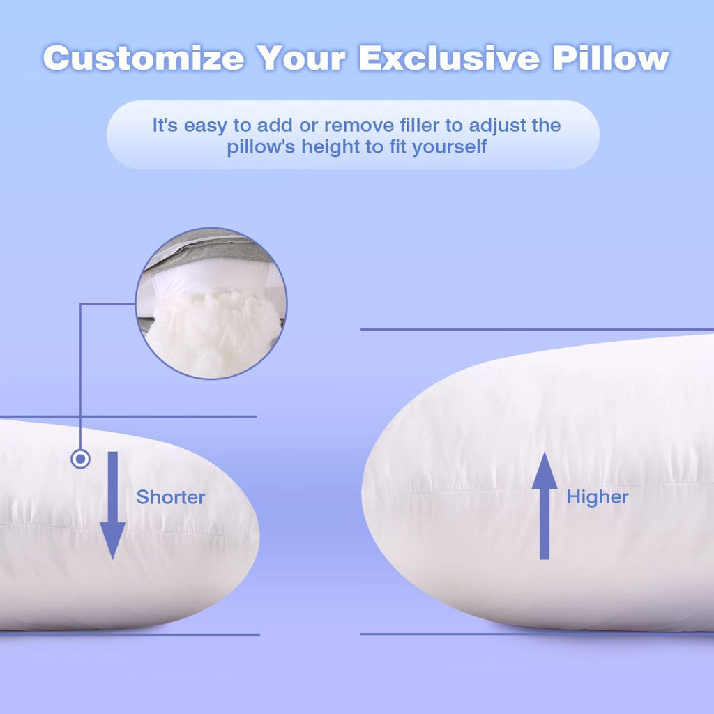 Maternity Pillow U-Shaped Pregnancy Pillow Pregnancy Body Pillow Breastfeeding - Light Gray - Size 70-130cm
