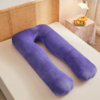 Maternity Pillow U-Shaped Pregnancy Pillow Pregnancy Body Pillow Breastfeeding - Light Gray - Size 70-130cm