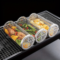 Rotating Grill Baskets for Even Cooking on Any BBQ