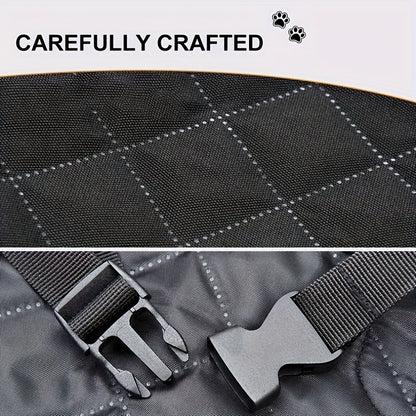 Dog Car Seat - Car Pet Travel Carrier, Durable Fabric, Adjustable Straps, Suitable for Long Drives, Essential for Safe Dog Travel, Ideal for Small to Medium-Sized Dogs